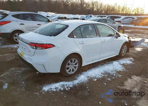 2025 Toyota Corolla Le from USA, damaged, VIN 5YFB4MDEXSP305444